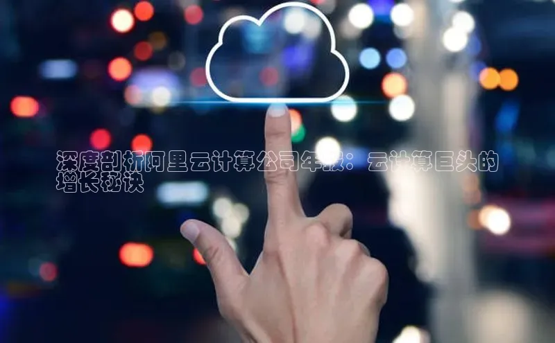 凯捷彩讯股份深度剖析阿里云计算公司年报：云计算巨头的
增长秘诀