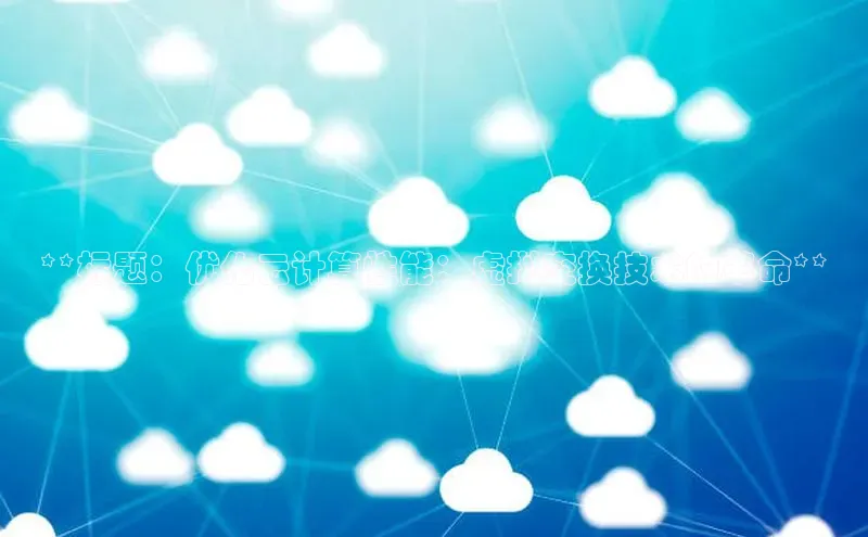 意昂4凯捷体育神思电子**标题：优化云计算性能：虚拟交换技术的革命**