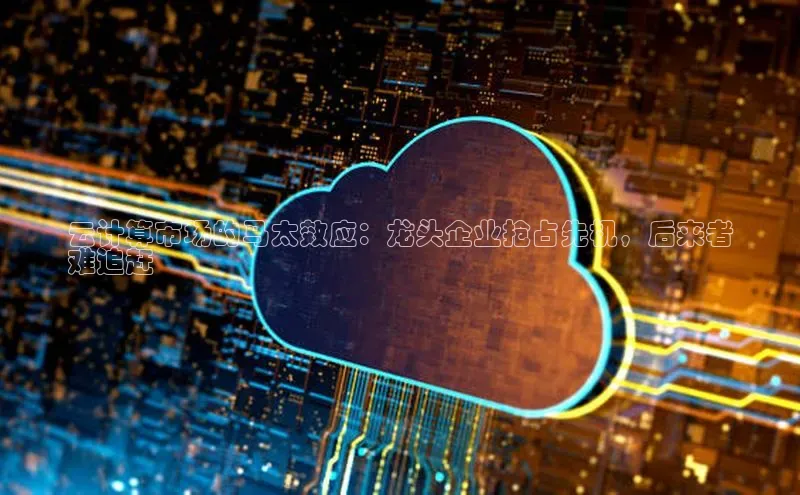 凯捷娱乐中文在线云计算市场的马太效应：龙头企业抢占先机，后来者
难追赶